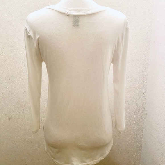 Forever 21 White BECAUSE ITS NEVER TO LATE Tee New - Picture 10 of 15